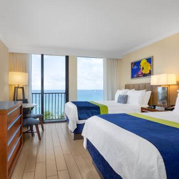 Queen Queen Ocean View Room