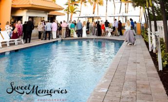 Poolside Wedding Reception